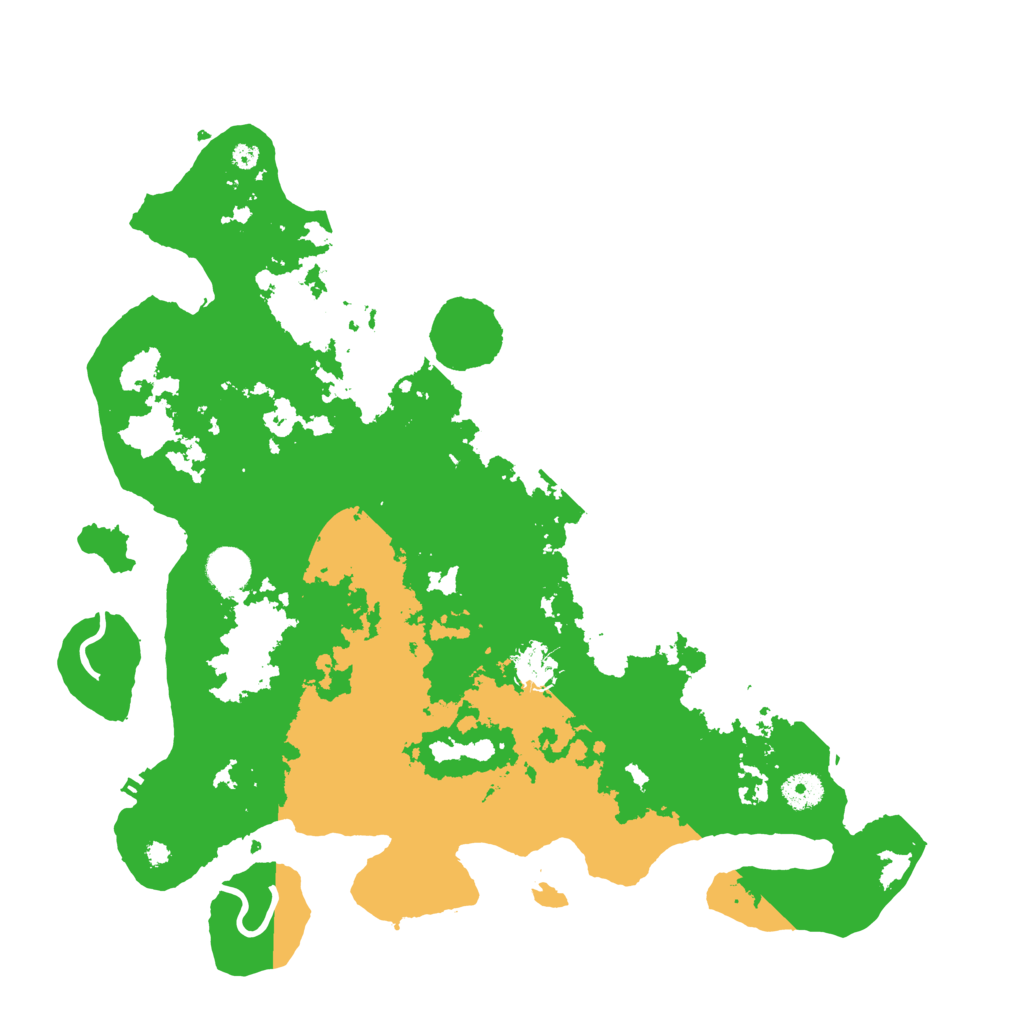 Biome Rust Map: Procedural Map, Size: 4000, Seed: 300054