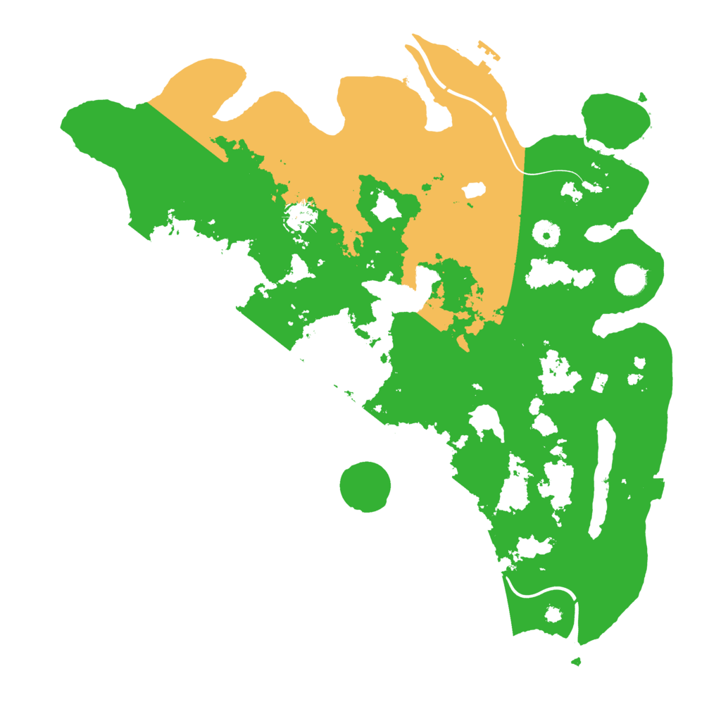 Biome Rust Map: Procedural Map, Size: 4000, Seed: 559378