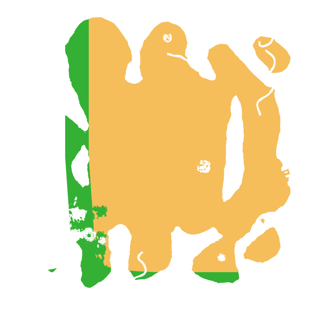 Biome Rust Map: Procedural Map, Size: 3500, Seed: 3200