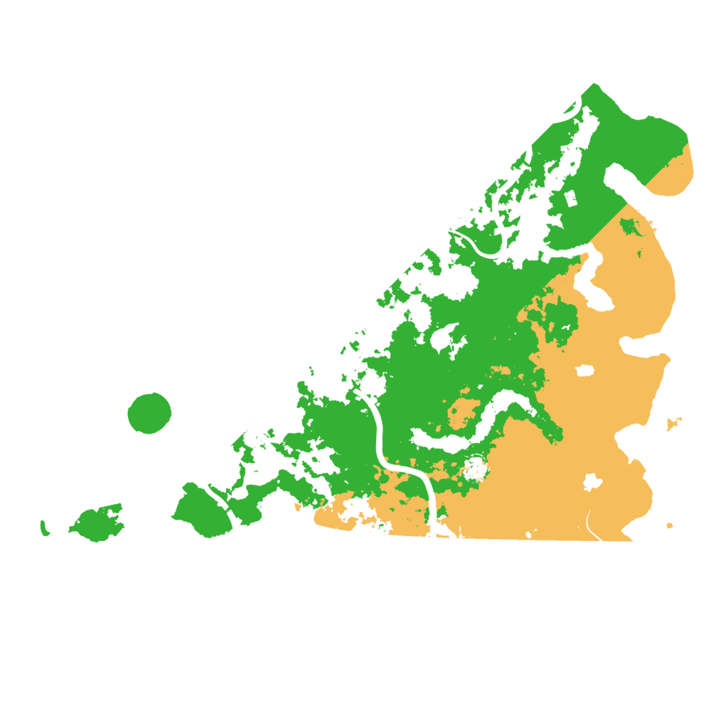 Biome Rust Map: Procedural Map, Size: 5000, Seed: 334954744