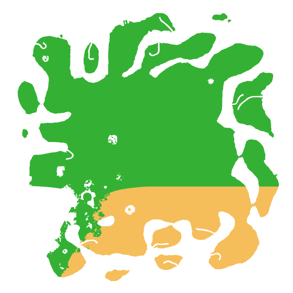 Biome Rust Map: Procedural Map, Size: 4500, Seed: 1894634