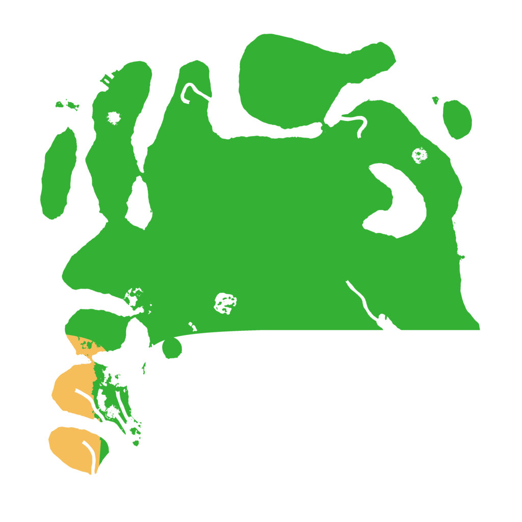 Biome Rust Map: Procedural Map, Size: 3550, Seed: 218774