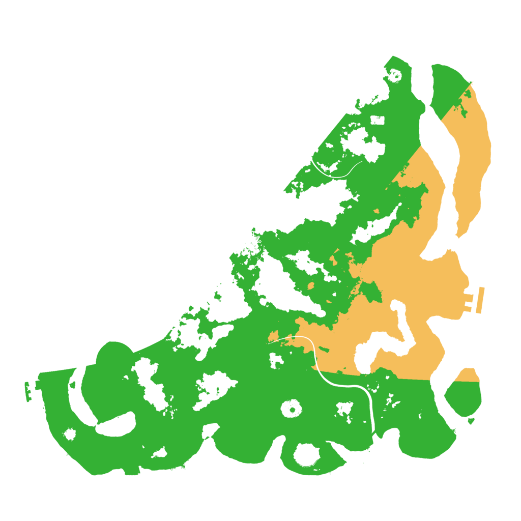 Biome Rust Map: Procedural Map, Size: 4000, Seed: 701716