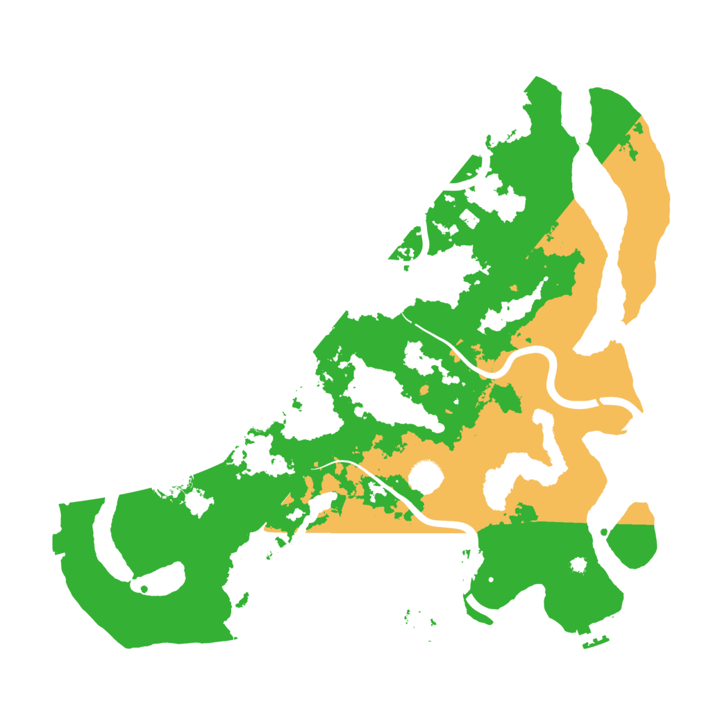 Biome Rust Map: Procedural Map, Size: 4000, Seed: 701716