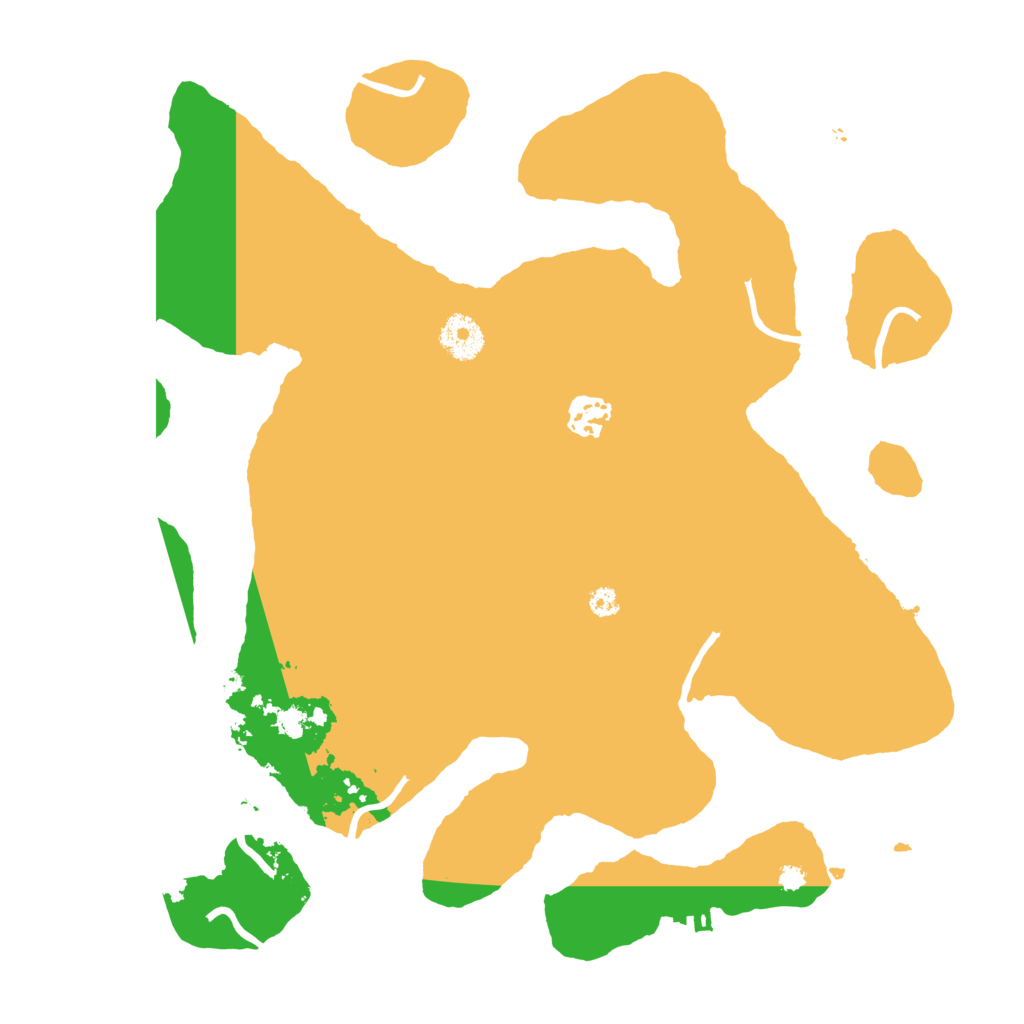 Biome Rust Map: Procedural Map, Size: 3500, Seed: 1073151096