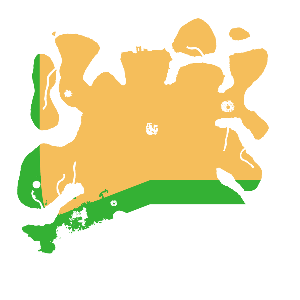 Biome Rust Map: Procedural Map, Size: 3550, Seed: 134271