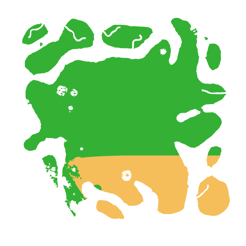 Biome Rust Map: Procedural Map, Size: 3550, Seed: 677379