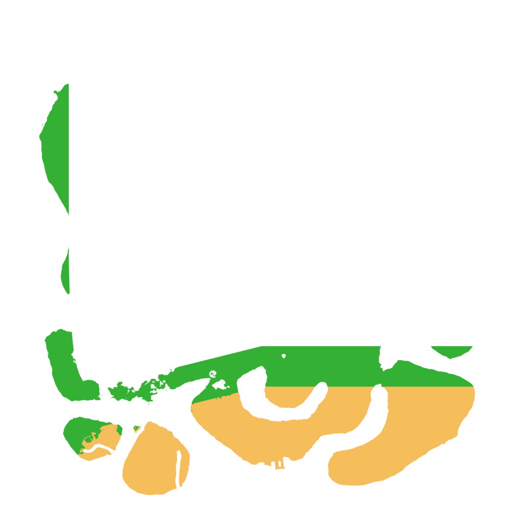 Biome Rust Map: Procedural Map, Size: 3550, Seed: 113101