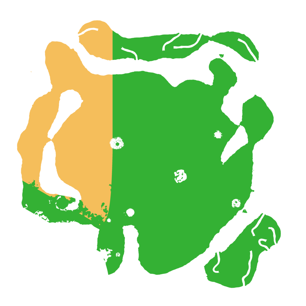 Biome Rust Map: Procedural Map, Size: 3550, Seed: 426641