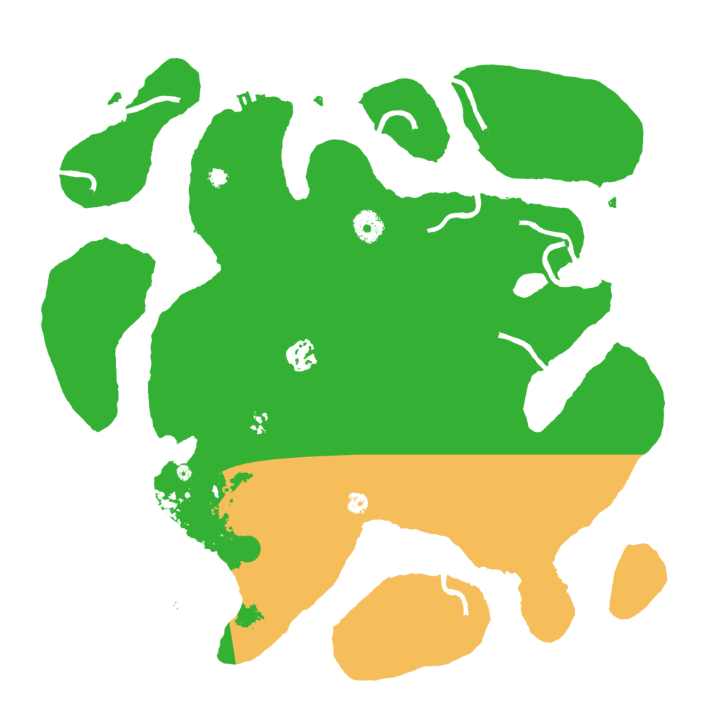 Biome Rust Map: Procedural Map, Size: 3550, Seed: 981148