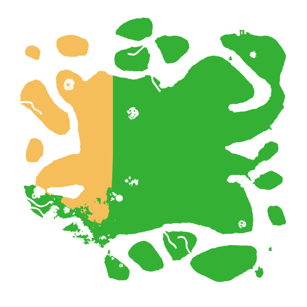 Biome Rust Map: Procedural Map, Size: 4000, Seed: 245557