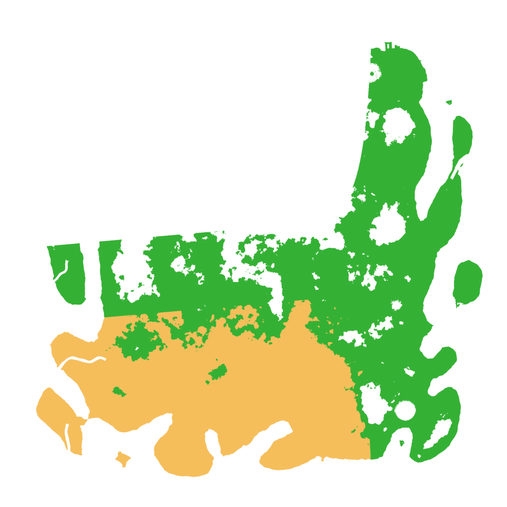 Biome Rust Map: Procedural Map, Size: 4500, Seed: 6130723