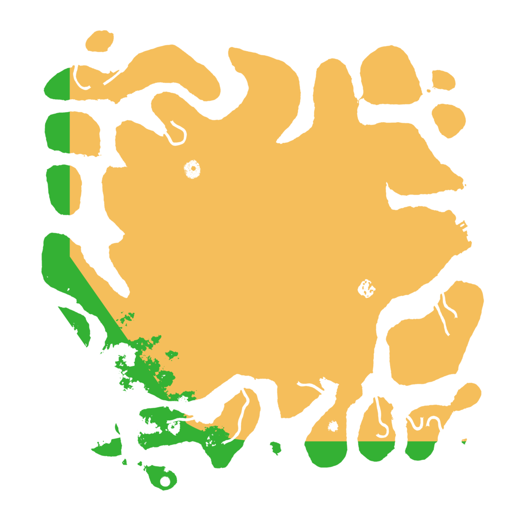 Biome Rust Map: Procedural Map, Size: 4500, Seed: 4603512