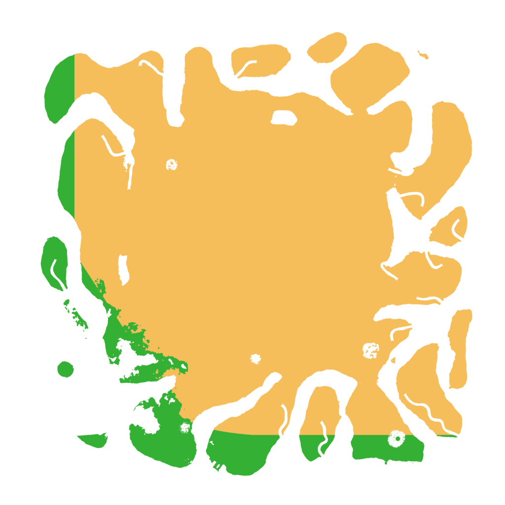 Biome Rust Map: Procedural Map, Size: 4500, Seed: 3064726