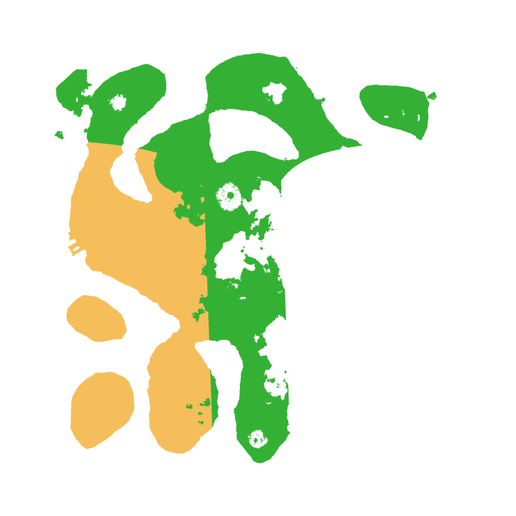 Biome Rust Map: Procedural Map, Size: 3000, Seed: 408664