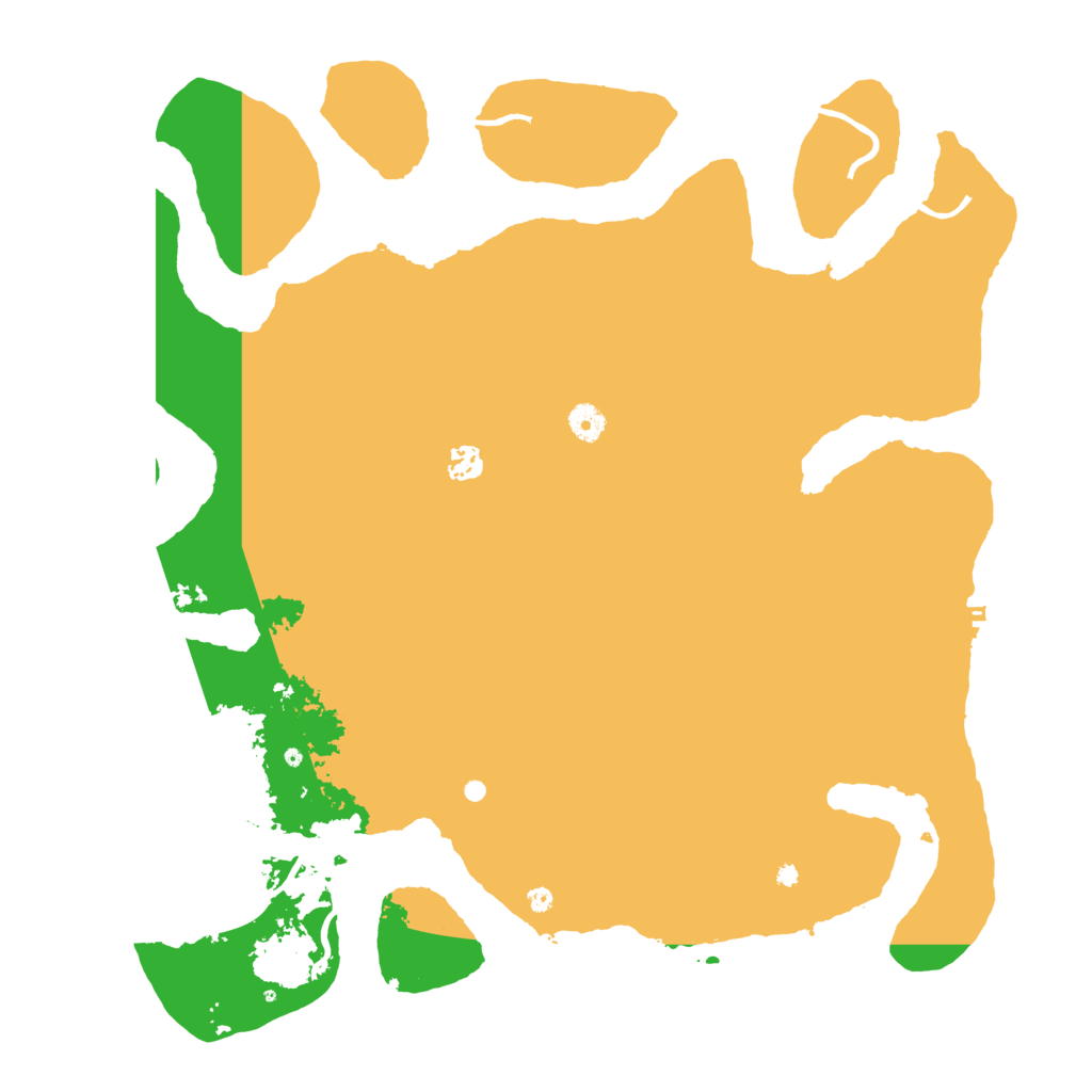 Biome Rust Map: Procedural Map, Size: 4500, Seed: 710895