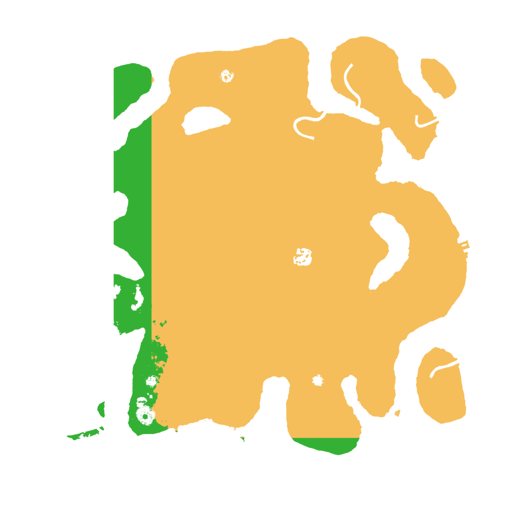 Biome Rust Map: Procedural Map, Size: 4000, Seed: 1888186697