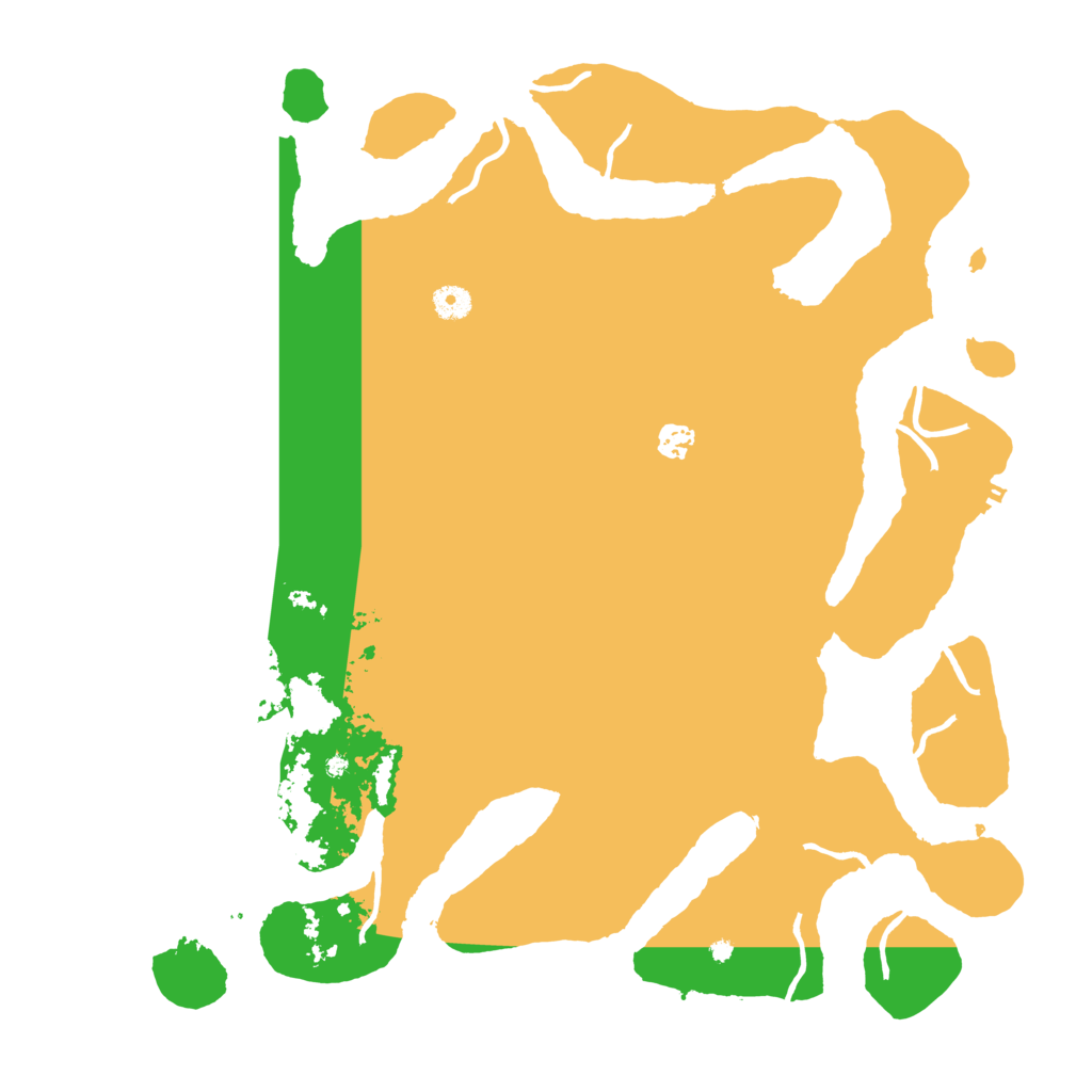 Biome Rust Map: Procedural Map, Size: 4500, Seed: 5443642