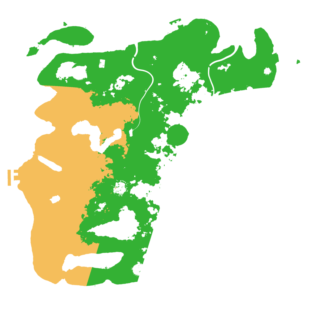 Biome Rust Map: Procedural Map, Size: 4000, Seed: 1630084733