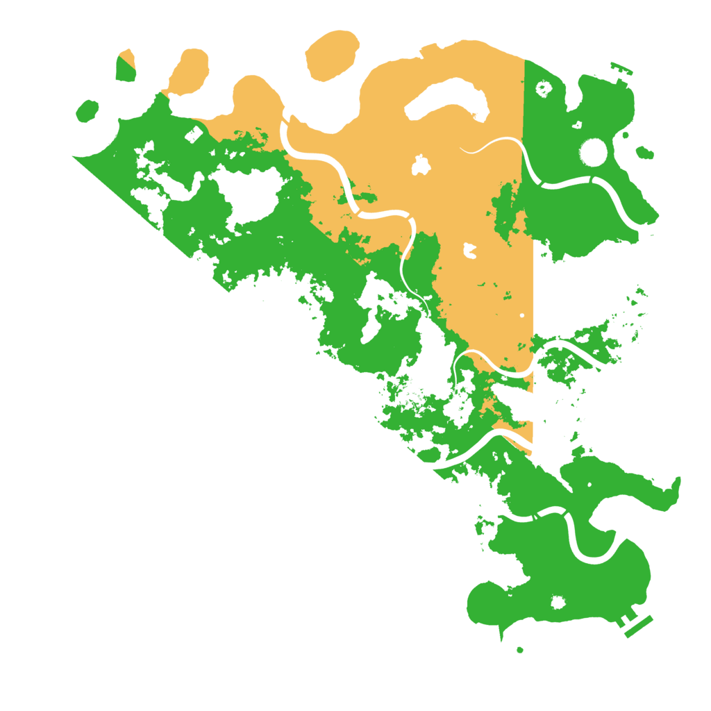 Biome Rust Map: Procedural Map, Size: 4500, Seed: 1390819