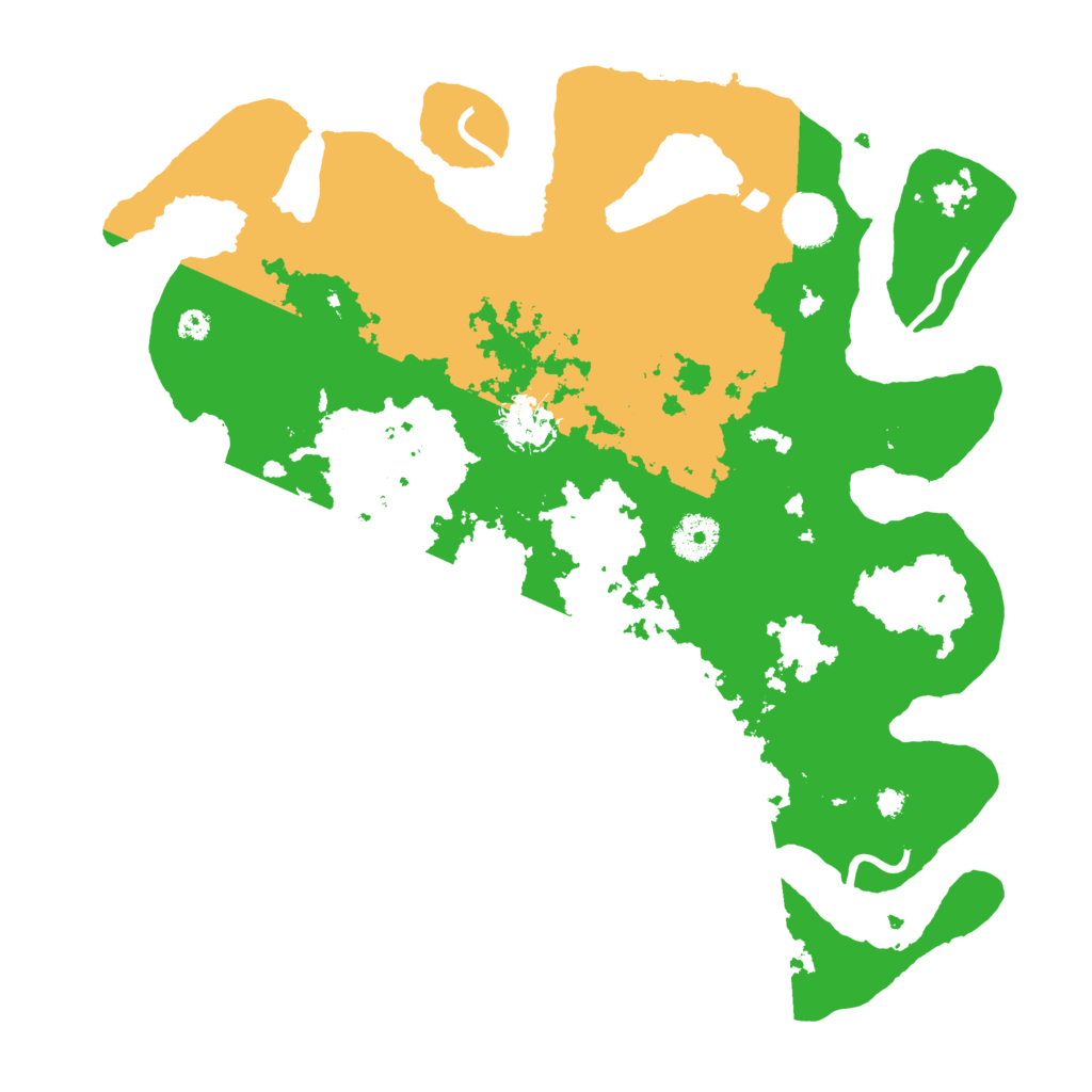 Biome Rust Map: Procedural Map, Size: 3550, Seed: 803427