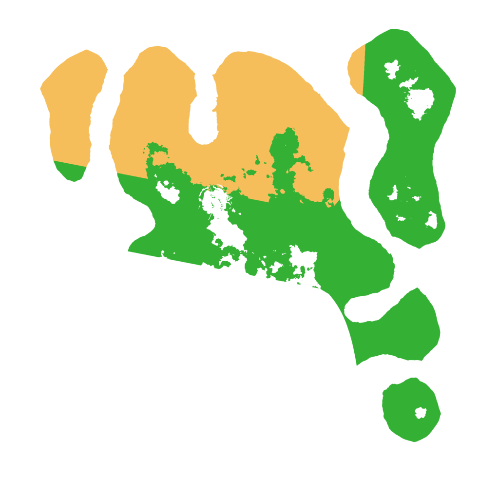 Biome Rust Map: Barren, Size: 3000, Seed: 6738