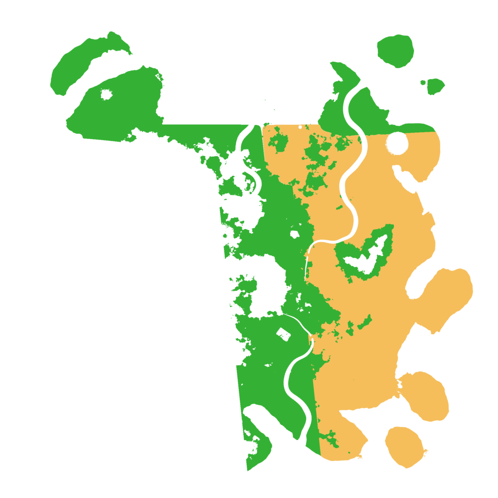 Biome Rust Map: Procedural Map, Size: 3950, Seed: 337246278