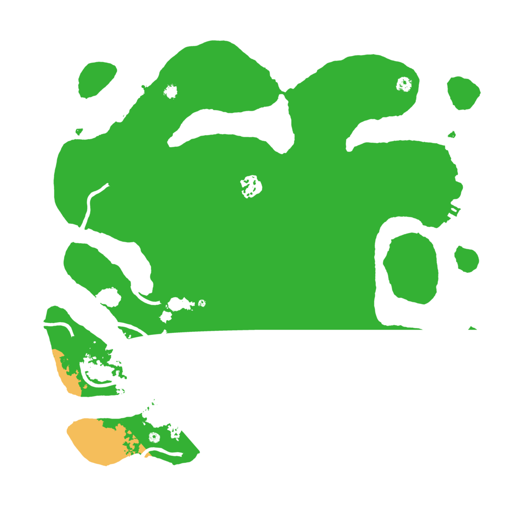 Biome Rust Map: Procedural Map, Size: 3550, Seed: 473997