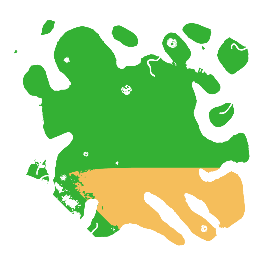 Biome Rust Map: Procedural Map, Size: 4000, Seed: 486337