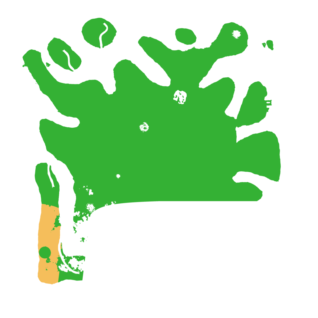 Biome Rust Map: Procedural Map, Size: 3550, Seed: 488178