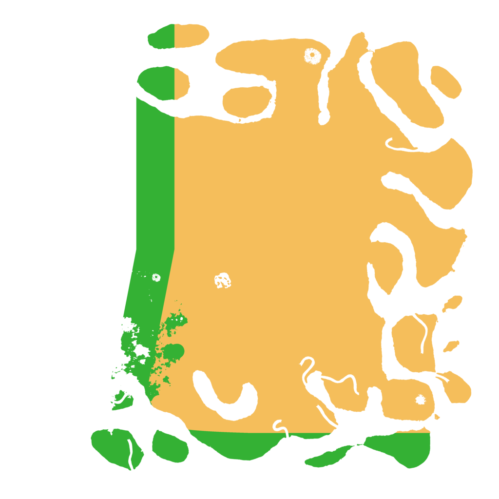 Biome Rust Map: Procedural Map, Size: 4500, Seed: 3554627