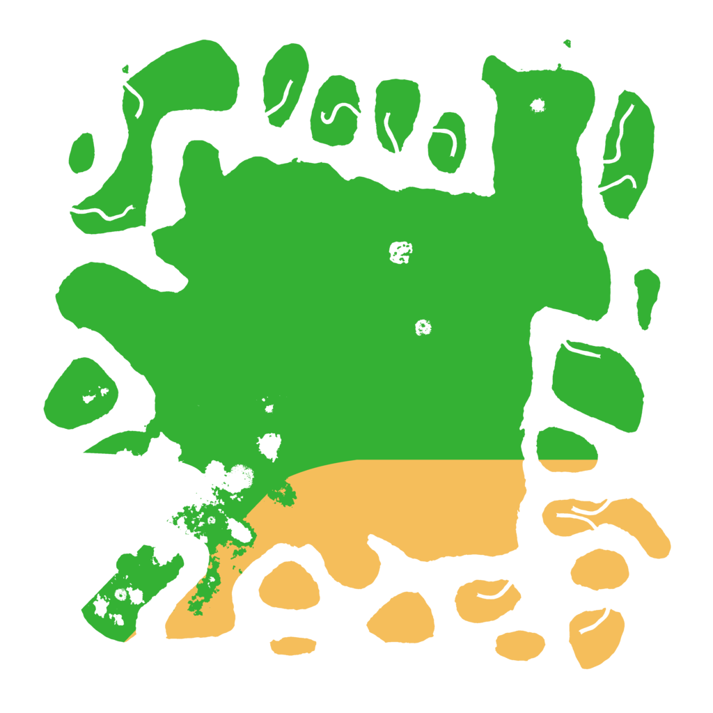 Biome Rust Map: Procedural Map, Size: 4500, Seed: 1491446