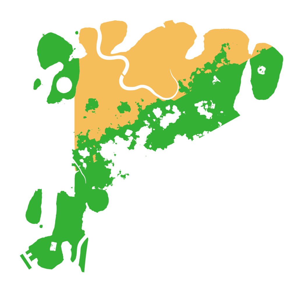 Biome Rust Map: Procedural Map, Size: 3600, Seed: 753463