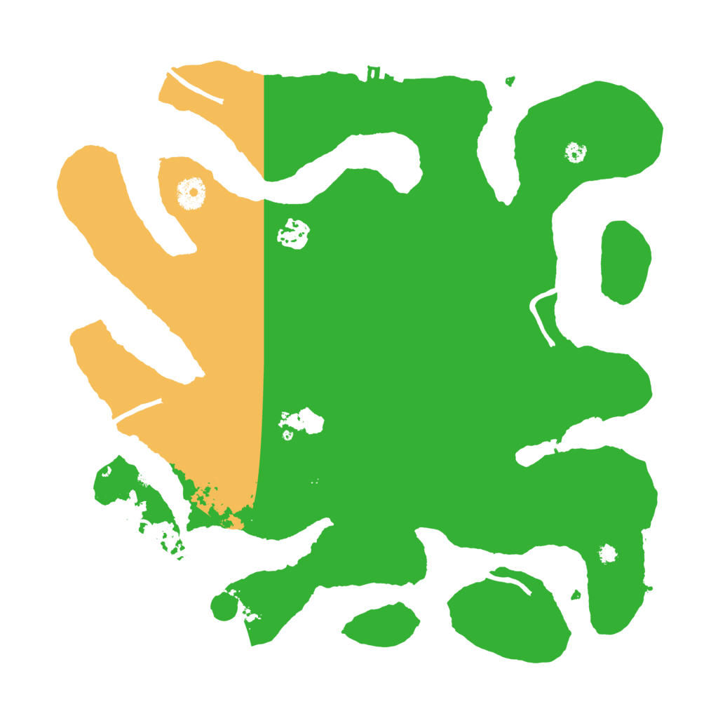 Biome Rust Map: Procedural Map, Size: 3500, Seed: 372039851