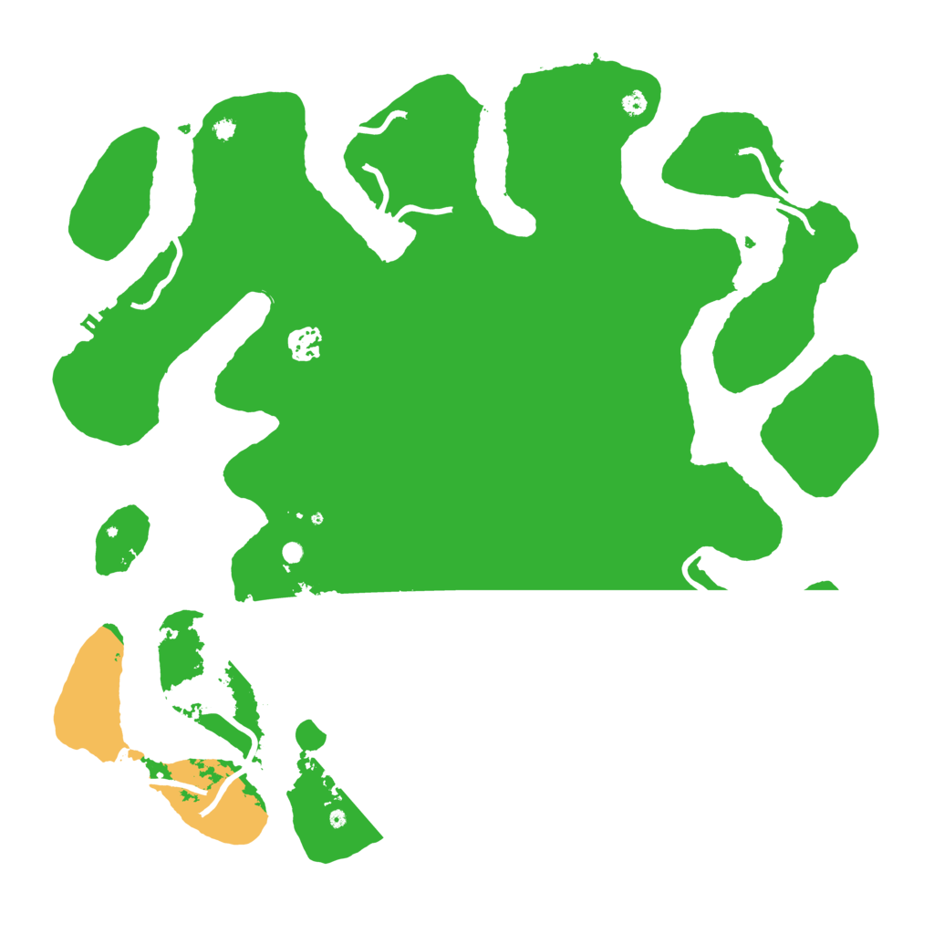 Biome Rust Map: Procedural Map, Size: 4000, Seed: 433500