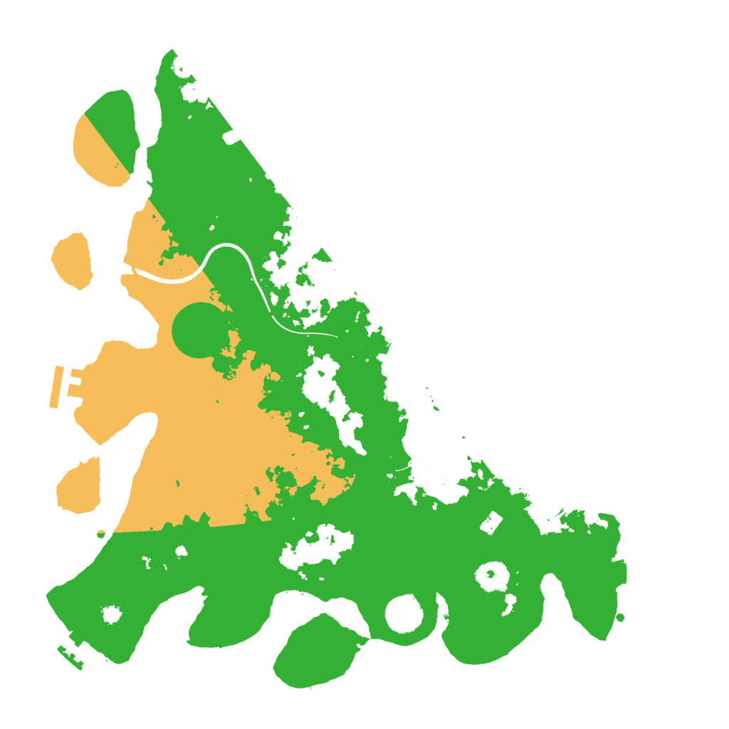 Biome Rust Map: Procedural Map, Size: 3500, Seed: 676903