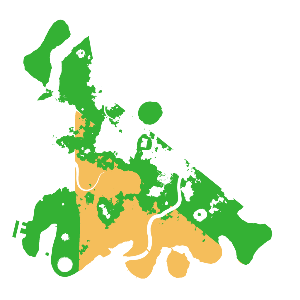 Biome Rust Map: Procedural Map, Size: 3550, Seed: 641869