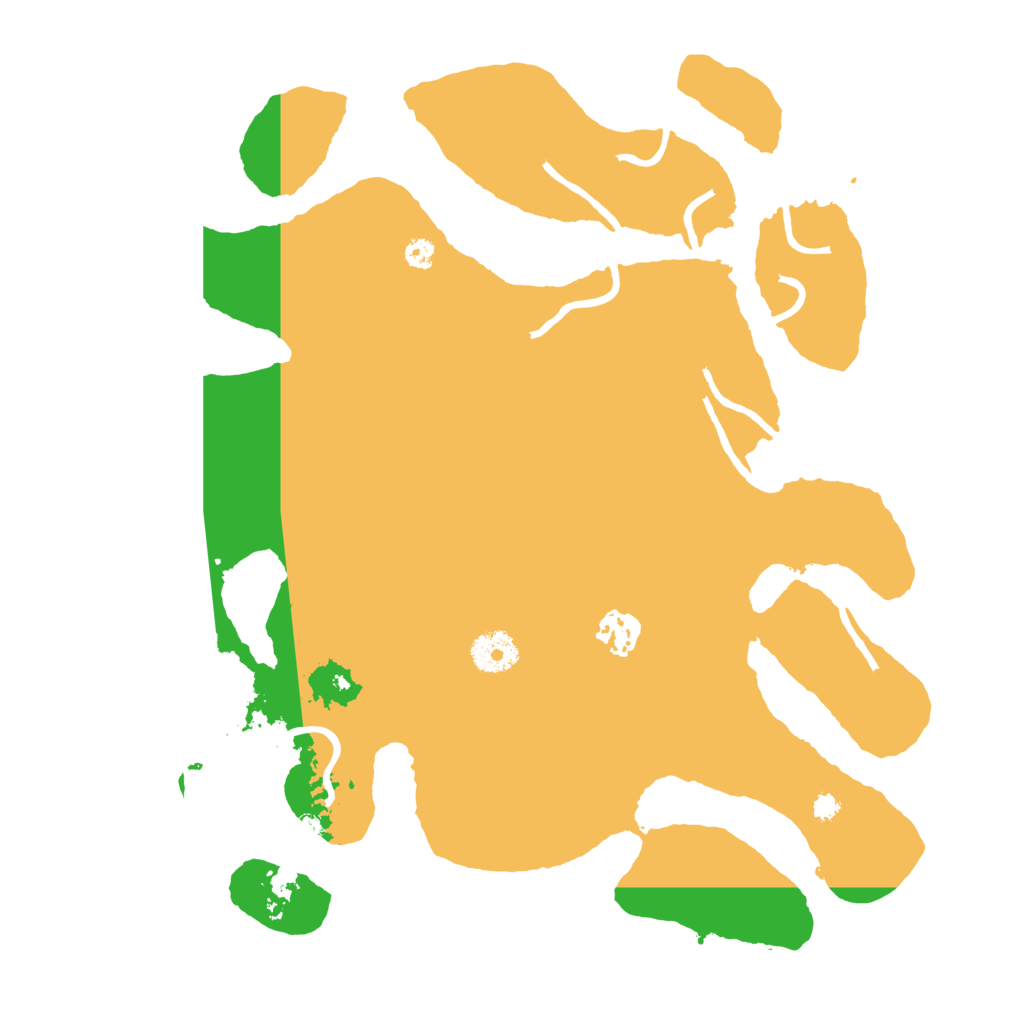 Biome Rust Map: Procedural Map, Size: 3500, Seed: 3648