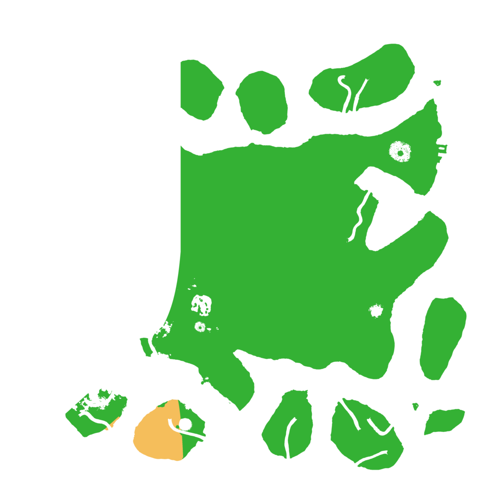 Biome Rust Map: Procedural Map, Size: 3550, Seed: 608090