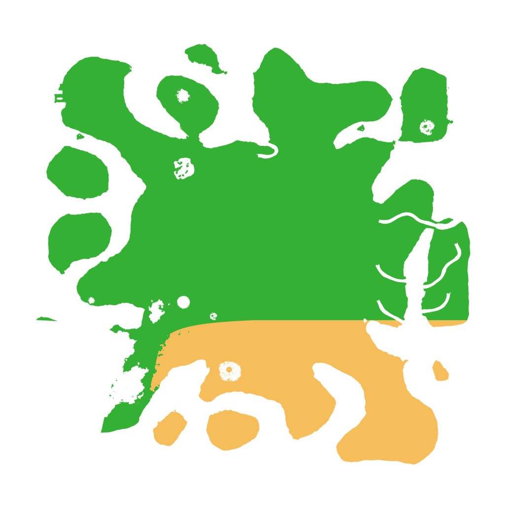 Biome Rust Map: Procedural Map, Size: 3550, Seed: 603872