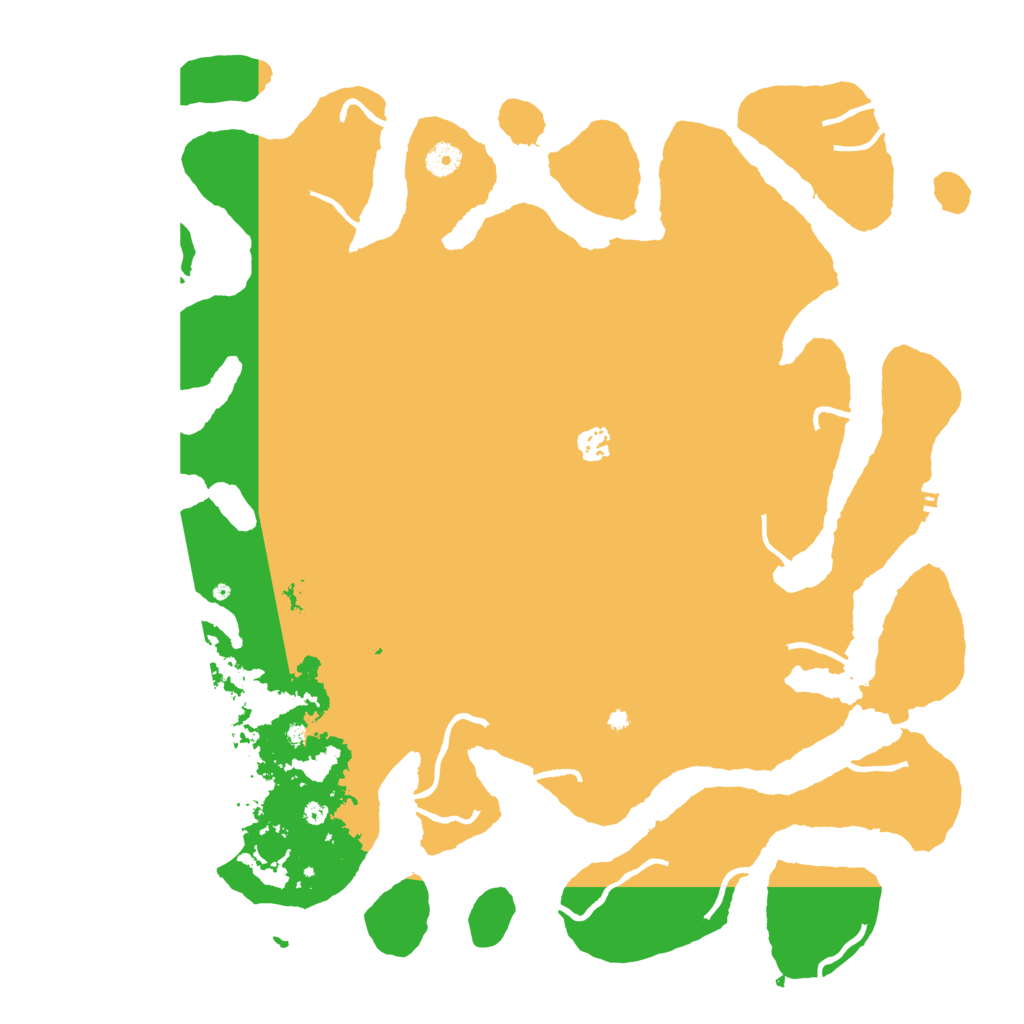 Biome Rust Map: Procedural Map, Size: 4500, Seed: 252560