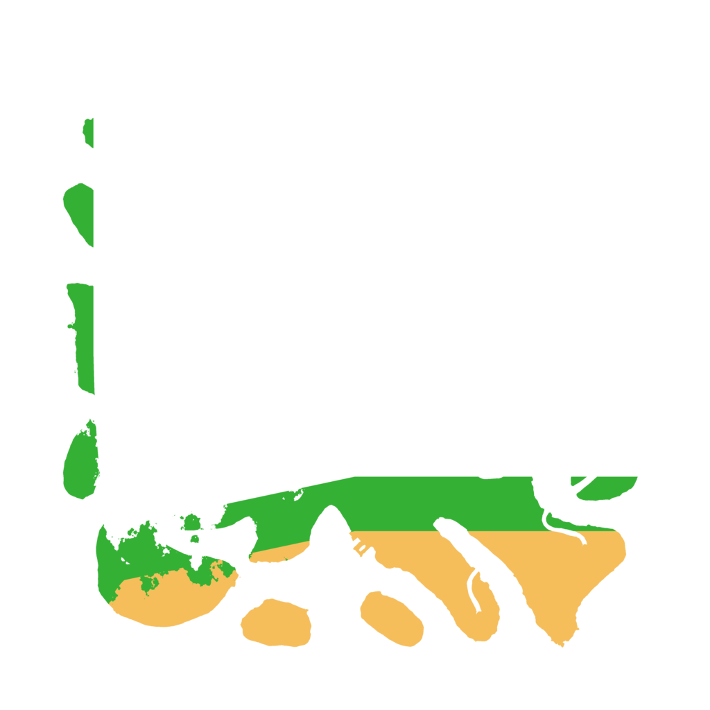 Biome Rust Map: Procedural Map, Size: 3700, Seed: 190122