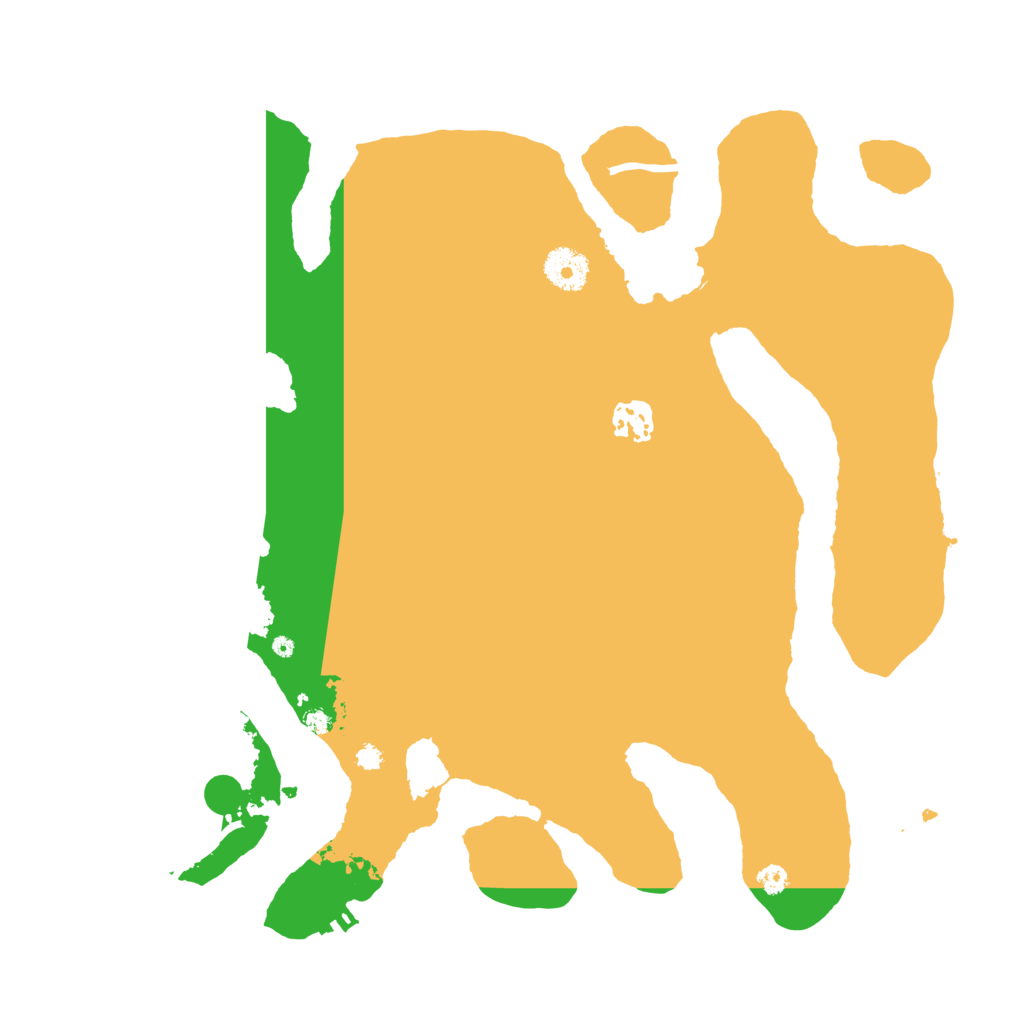 Biome Rust Map: Procedural Map, Size: 3550, Seed: 355935