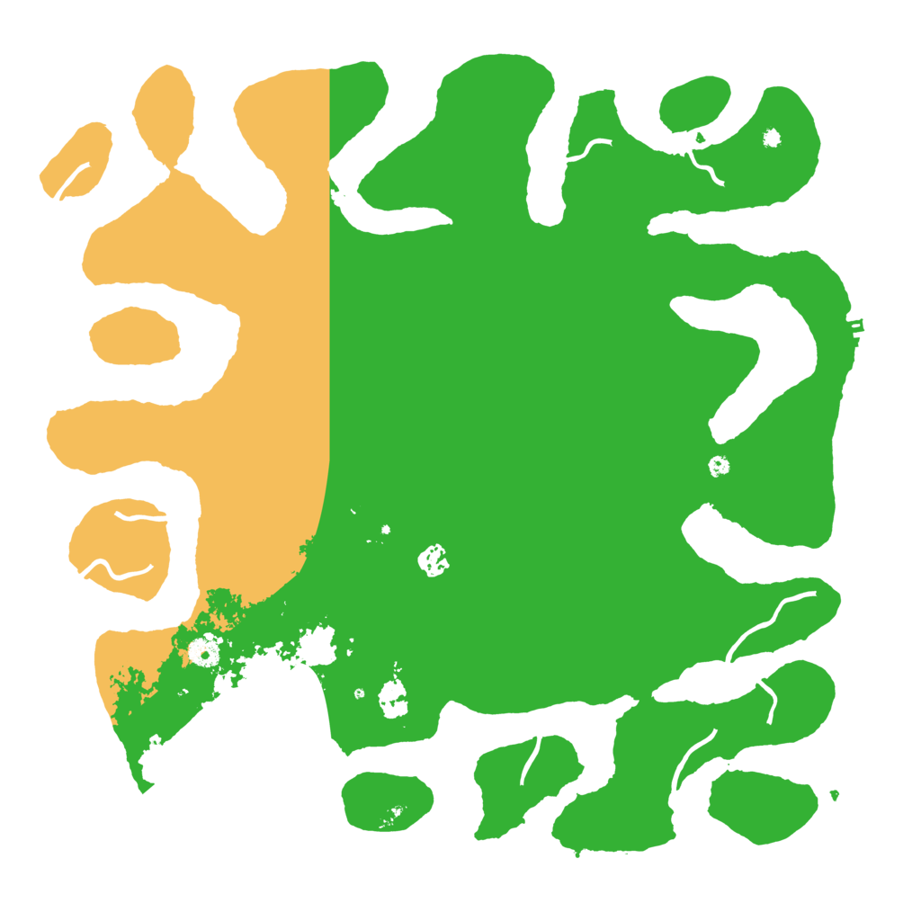 Biome Rust Map: Procedural Map, Size: 4500, Seed: 1610296