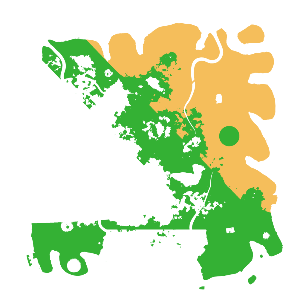 Biome Rust Map: Procedural Map, Size: 4000, Seed: 567086