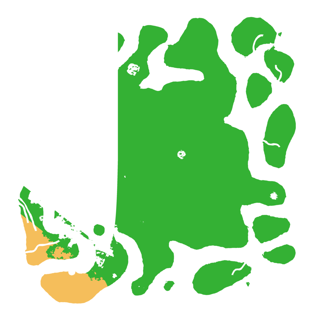 Biome Rust Map: Procedural Map, Size: 4000, Seed: 11192002