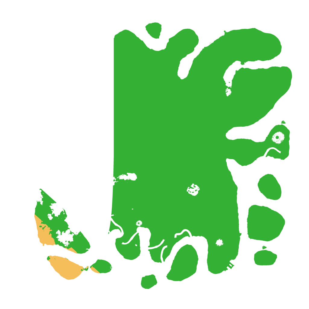 Biome Rust Map: Procedural Map, Size: 3950, Seed: 2101975375