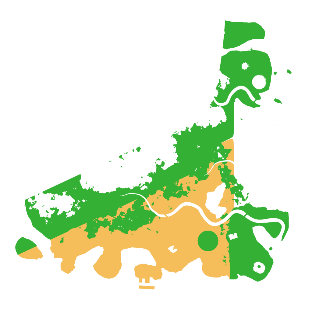 Biome Rust Map: Procedural Map, Size: 4000, Seed: 506380