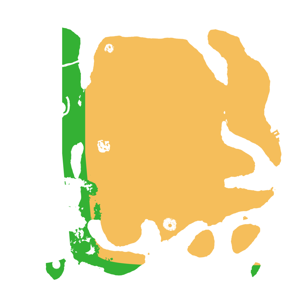 Biome Rust Map: Procedural Map, Size: 3500, Seed: 828262949