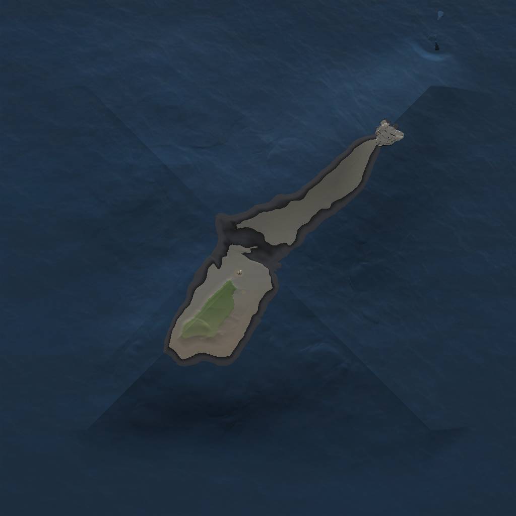 Rust Map: Procedural Map, Size: 1000, Seed: 123433222, 3 Monuments